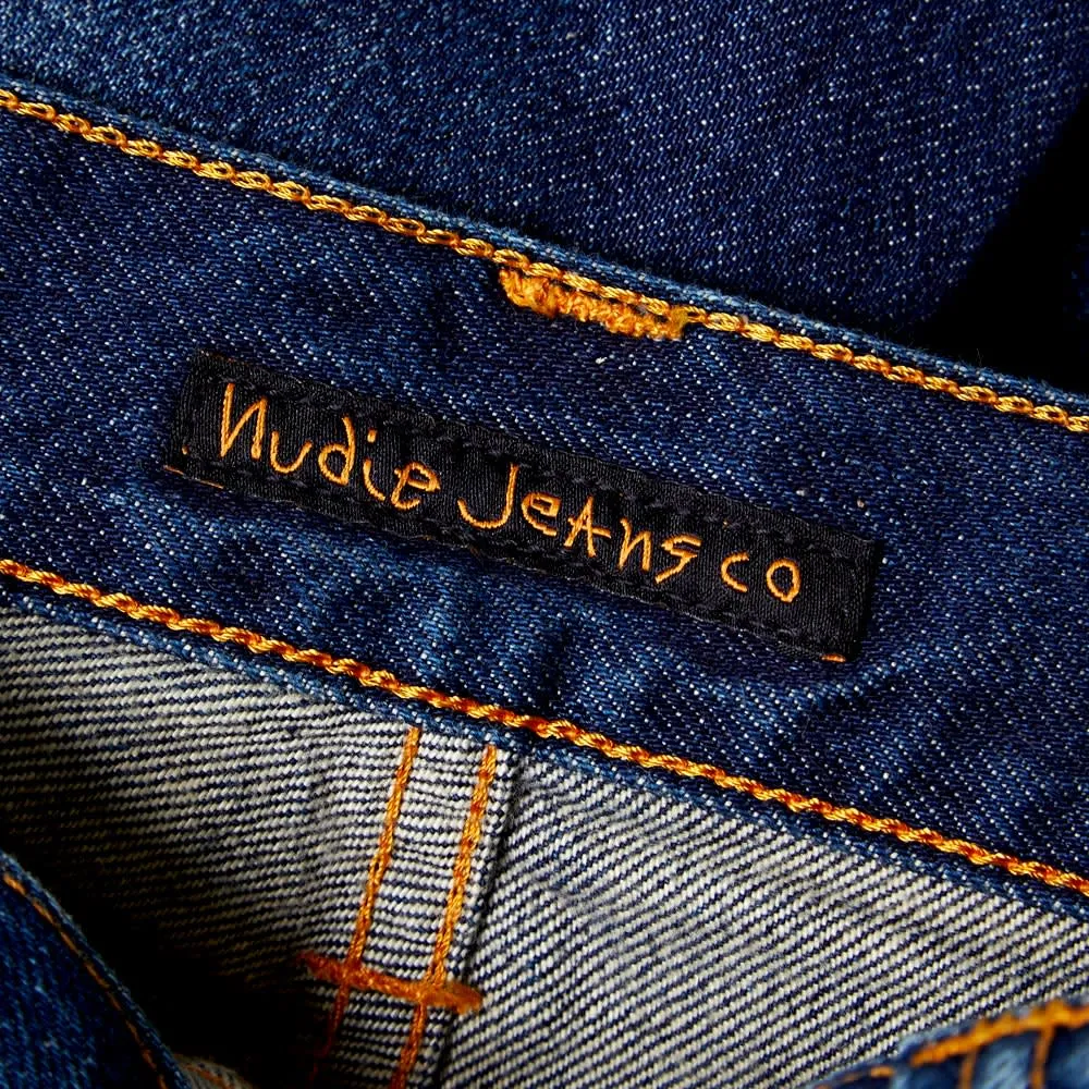 Nudie Steady Eddie JeanOrganic Whistle Blue