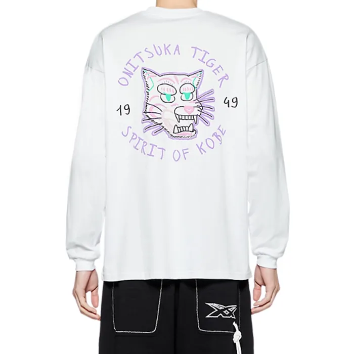 Onitsuka Tiger  |Unisex Long Sleeves Other Animal Patterns Cotton