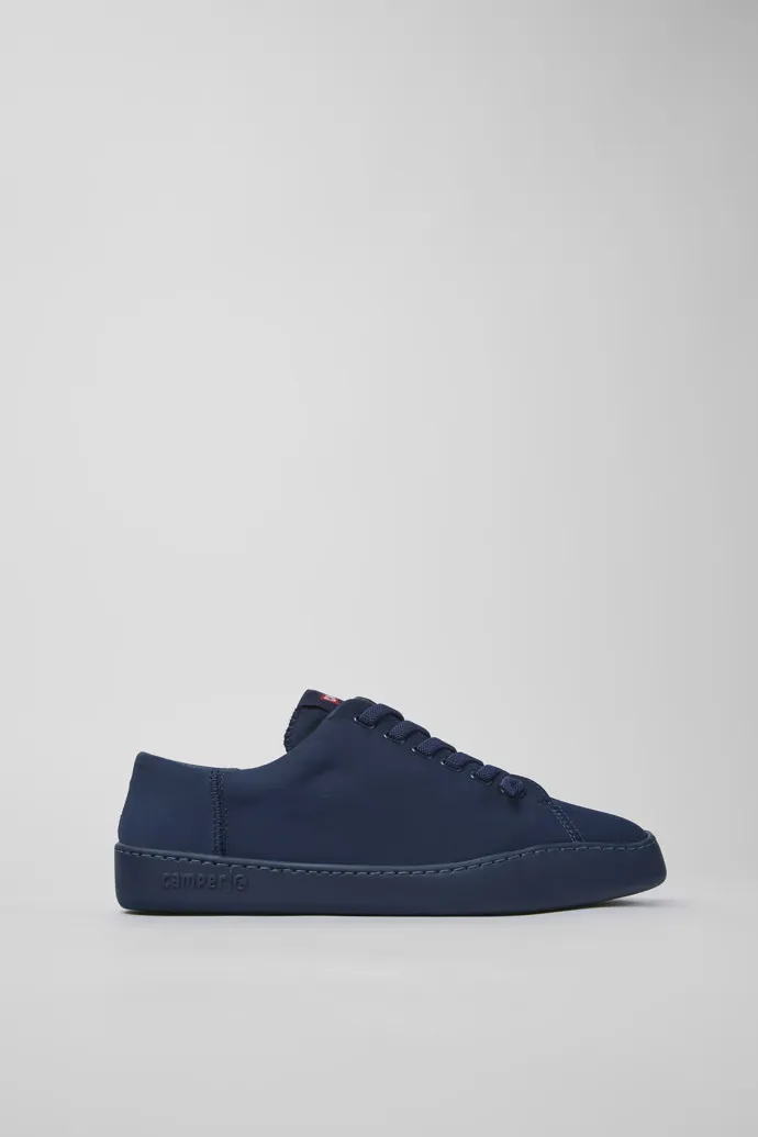 Peu Touring Blue Textile Sneaker for Men