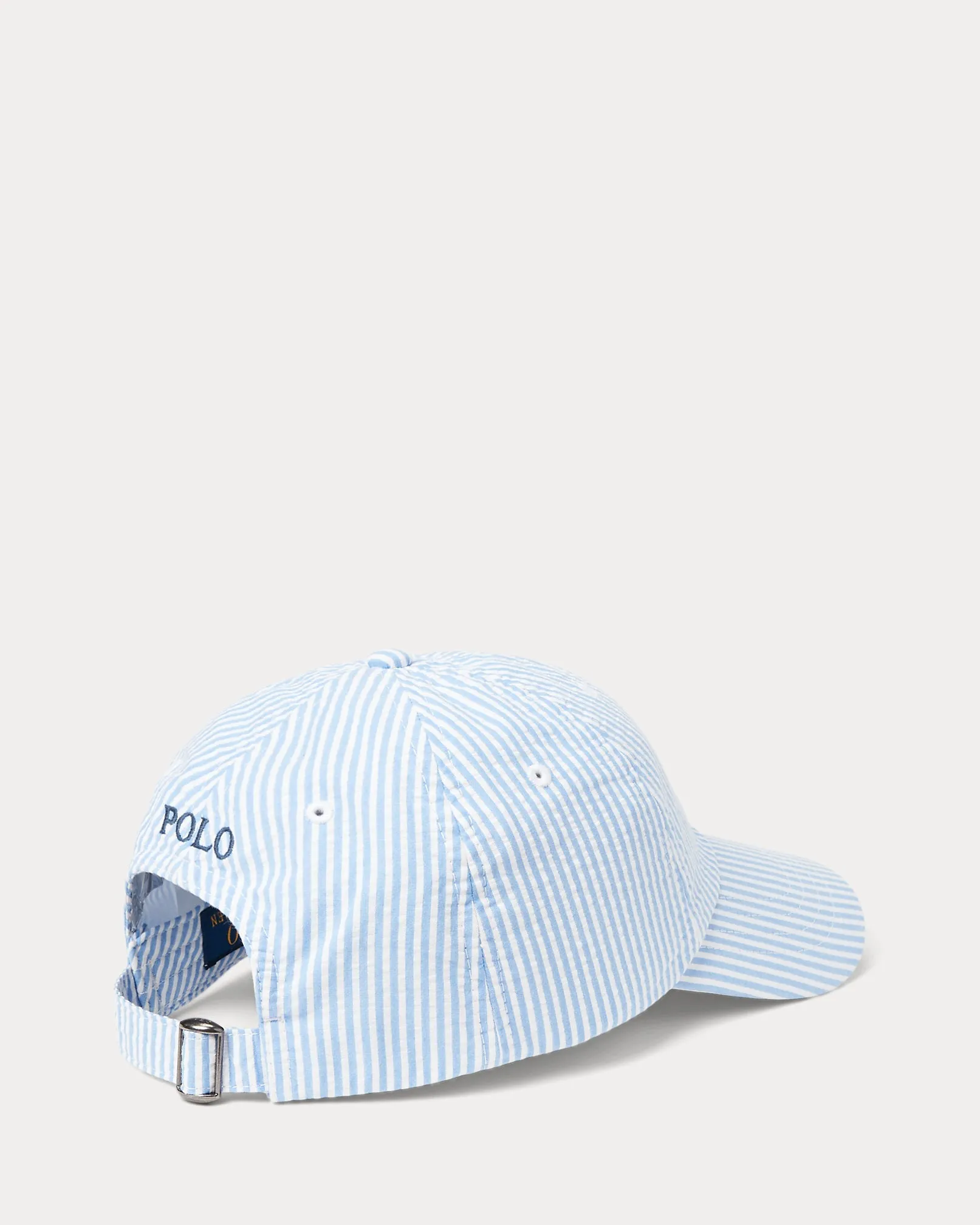 Polo Ralph Lauren - Casquette de baseball seersucker coton