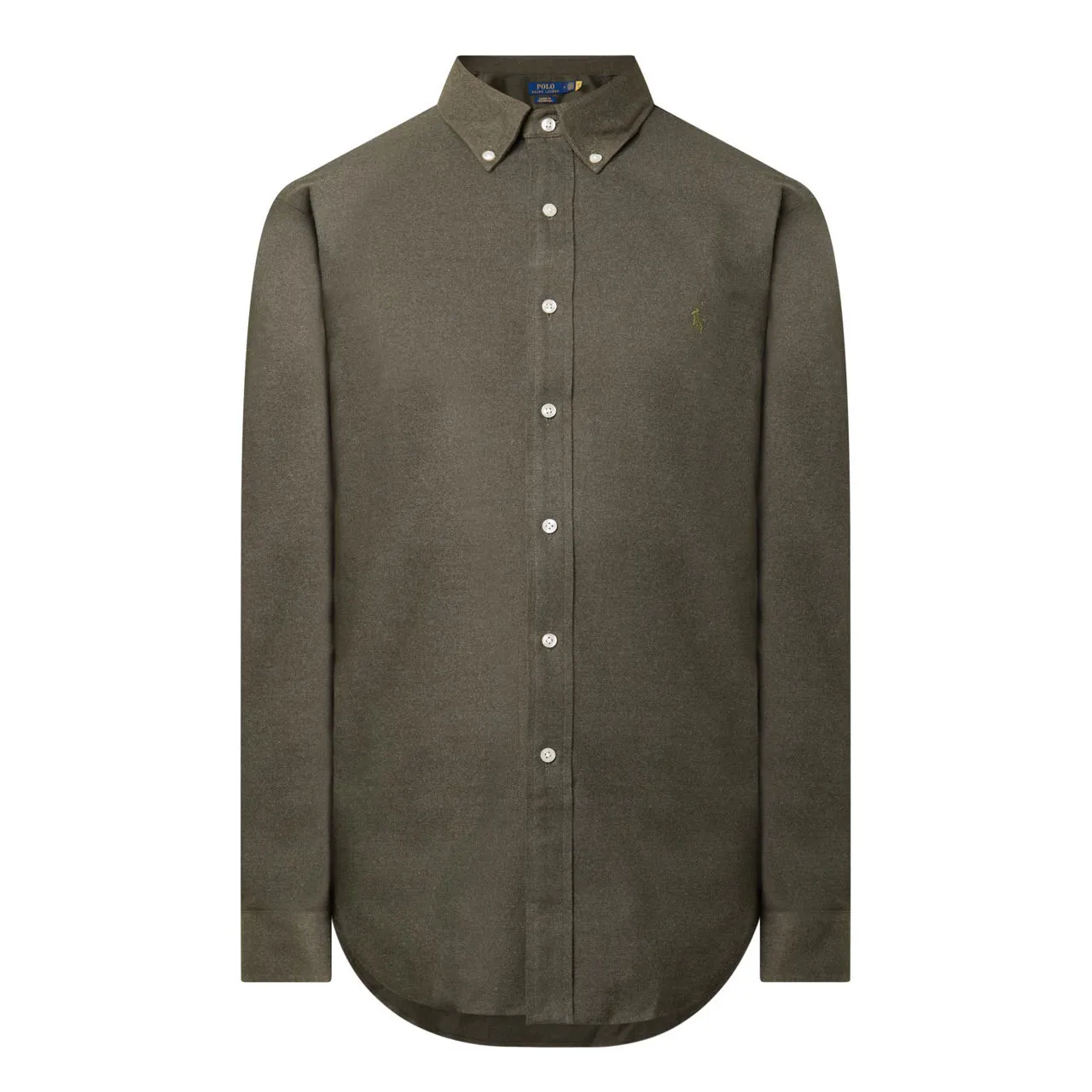 POLO RALPH LAUREN Soroan Brushed Button-Down Shirt - Dark Green