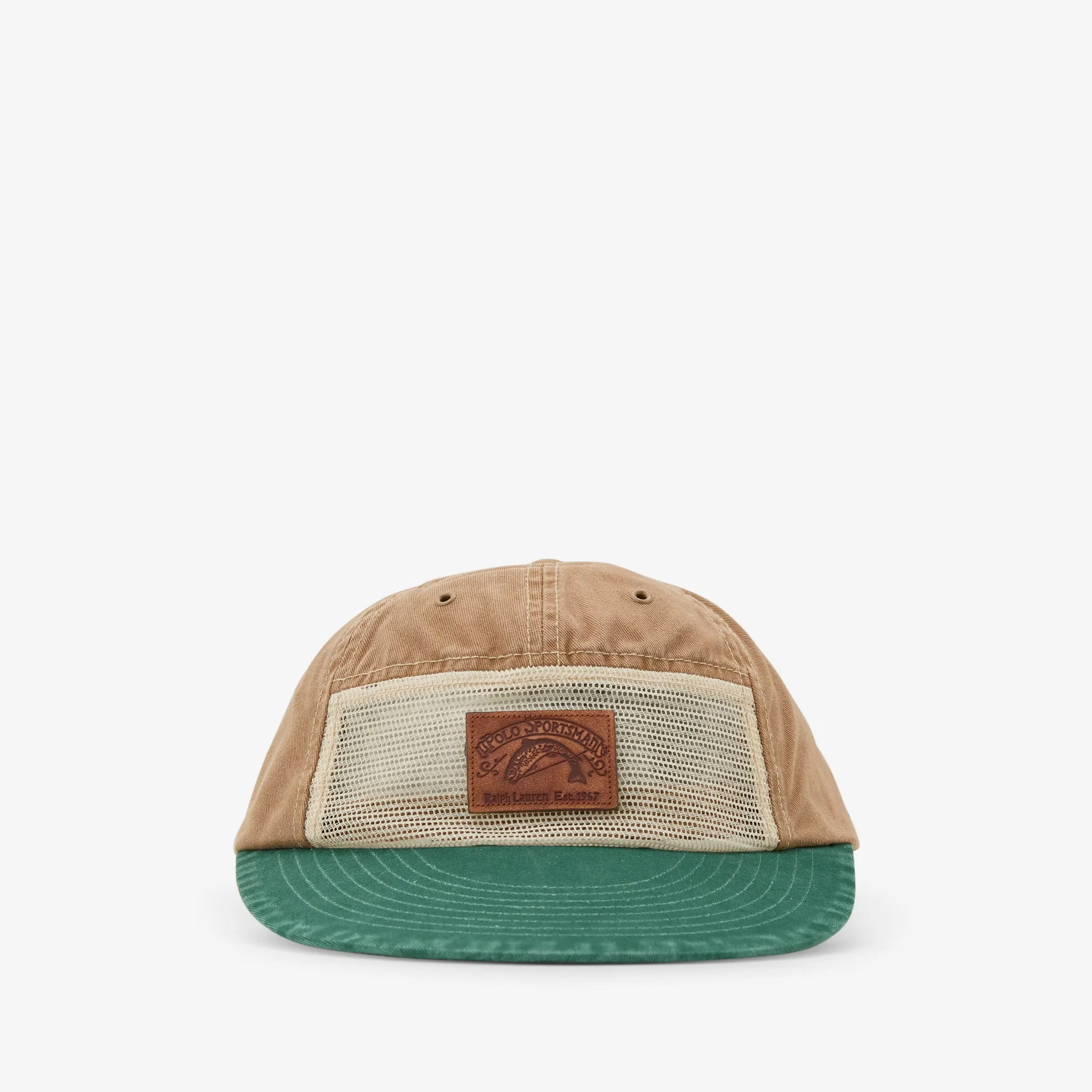 Polo Sportsman Twill Long-Bill Cap Rustic Tan | Vintage Pine