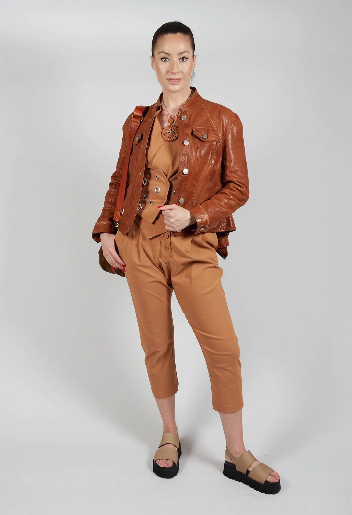 Pulp Fiction Trousers in Cognac