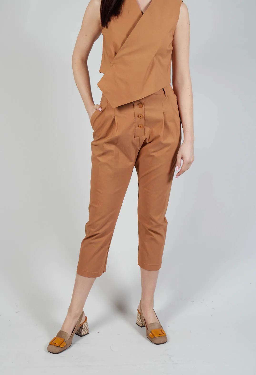 Pulp Fiction Trousers in Cognac