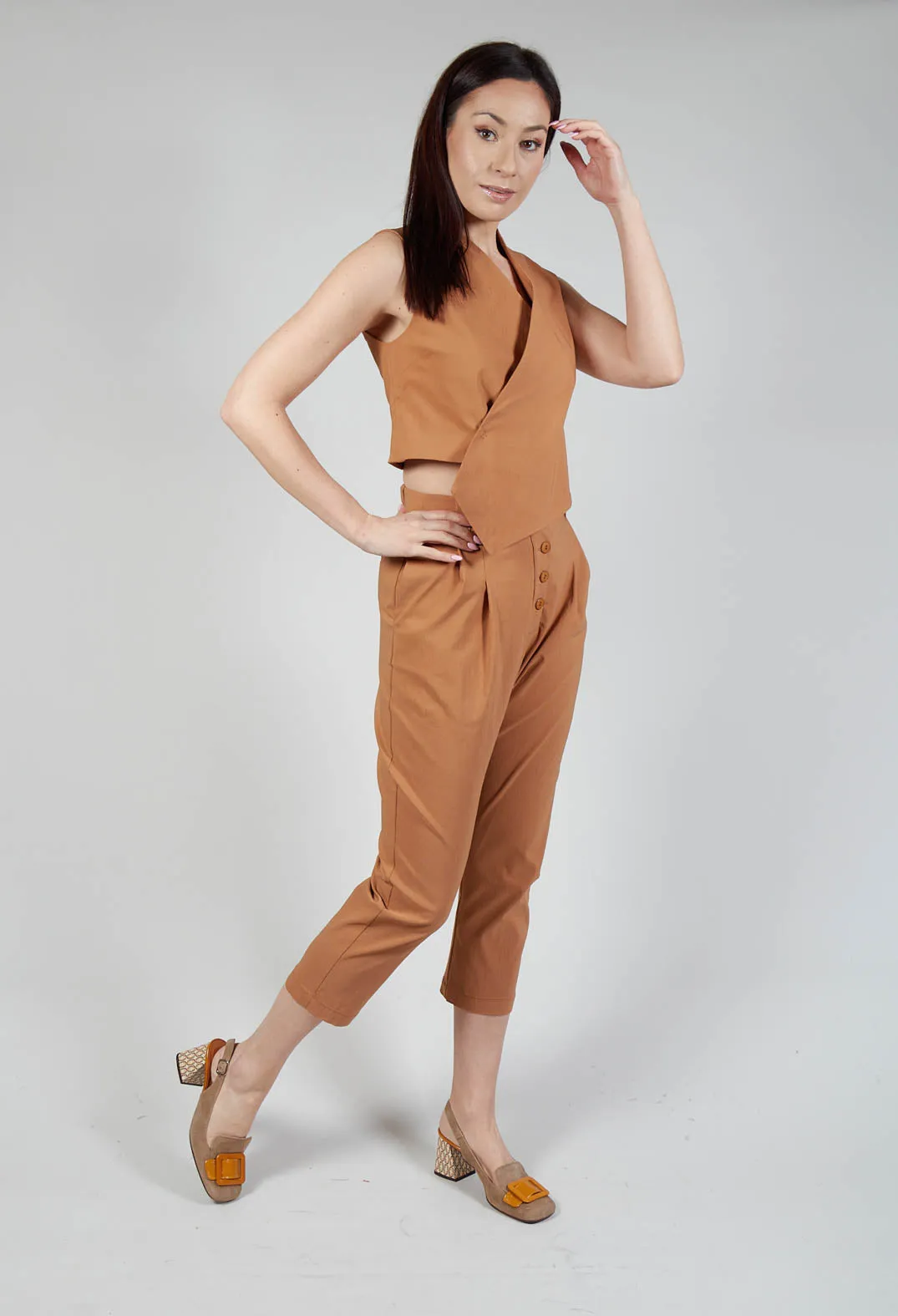 Pulp Fiction Trousers in Cognac