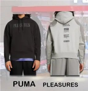 PUMA  |Pullovers Unisex Street Style Collaboration Long Sleeves