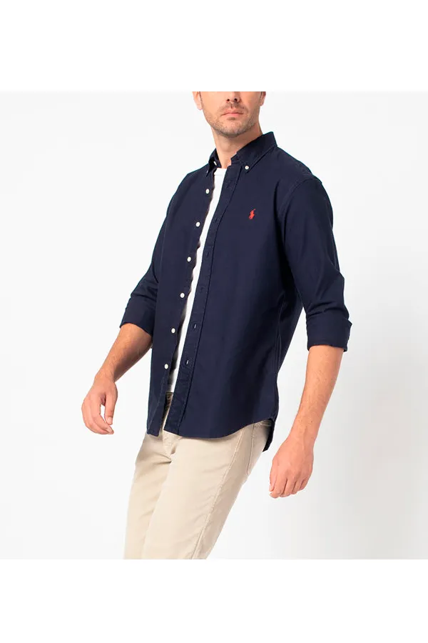 Ralph Lauren Oxford Custom Shirt Navy