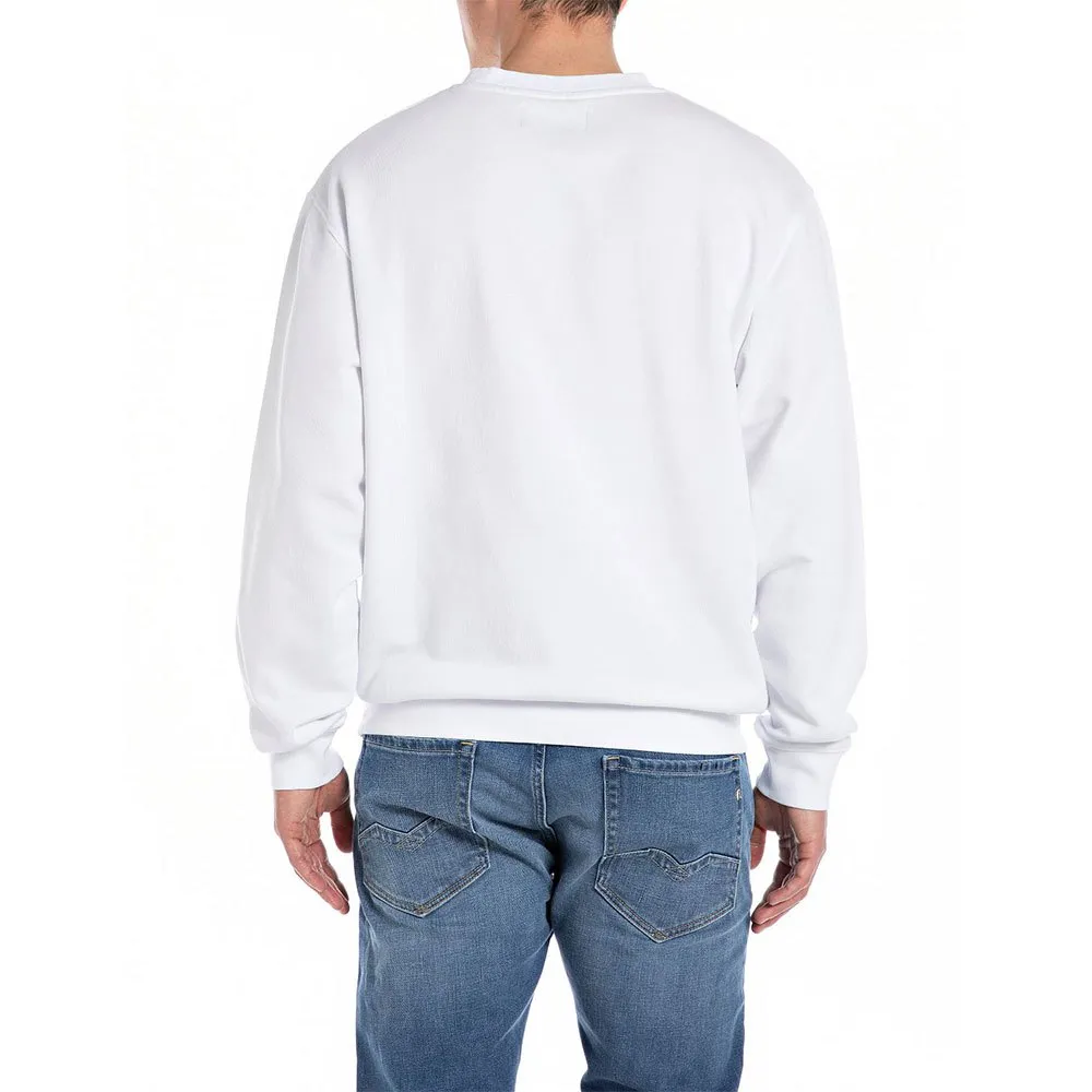 Replay M6527 Sweat Top 001 White