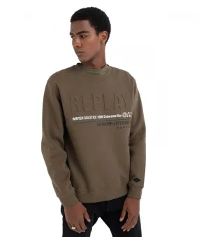 Replay M6709 22706 Sweatshirt Green