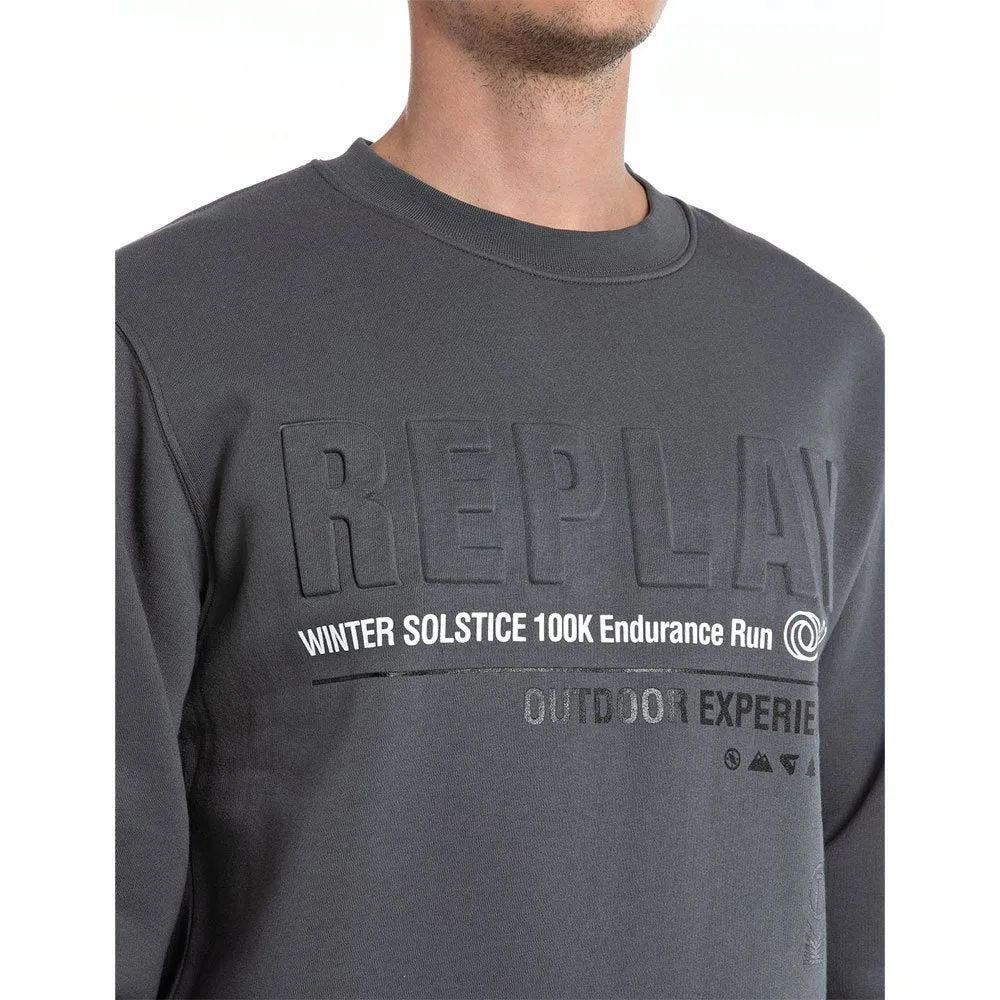 Replay M6709 22706 Sweatshirt Grey