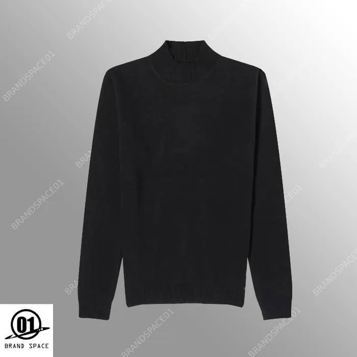 RICK OWENS  |Pullovers Unisex Long Sleeves Plain Cotton Designers