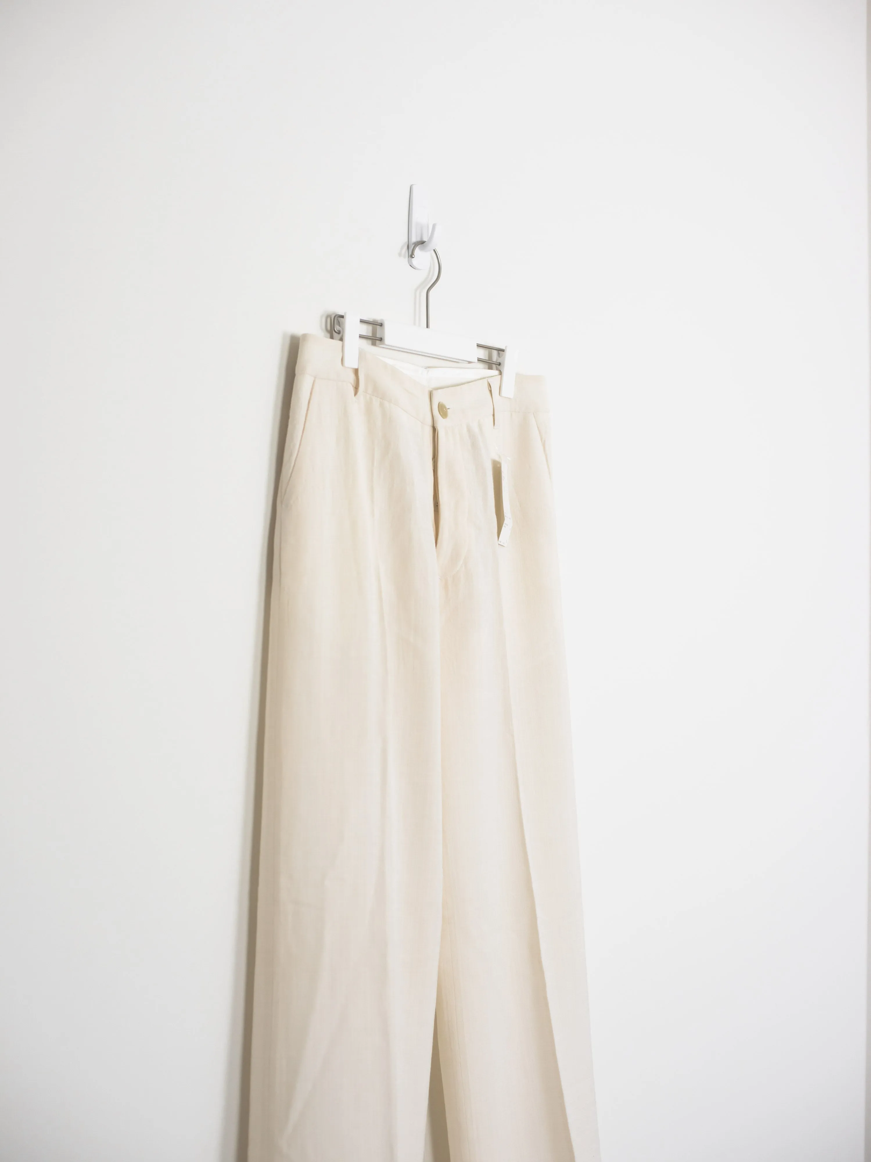 Rick Owens Wide Leg Wool Trousers