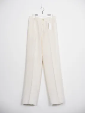 Rick Owens Wide Leg Wool Trousers