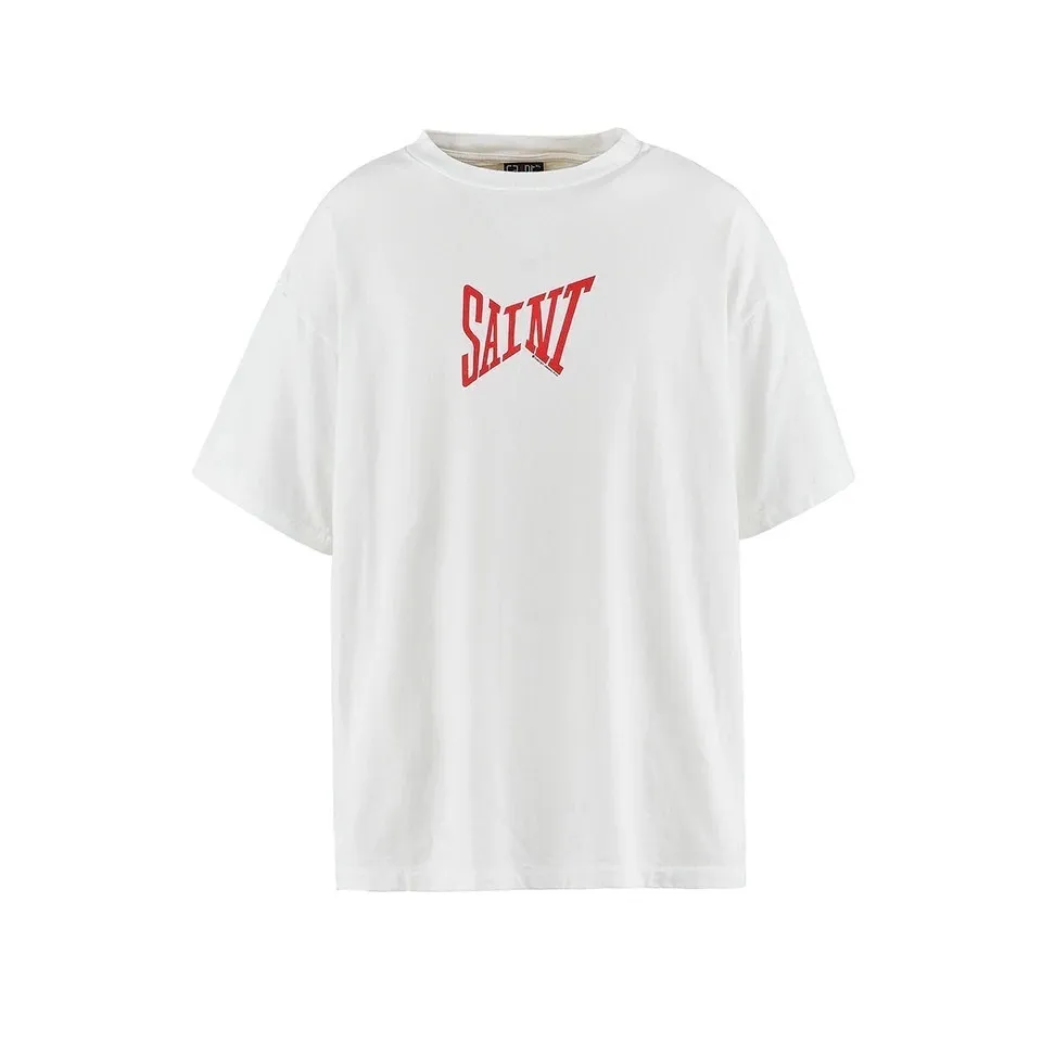 Saint Mxxxxxx  |Pullovers Unisex Street Style Cotton Logo T-Shirts