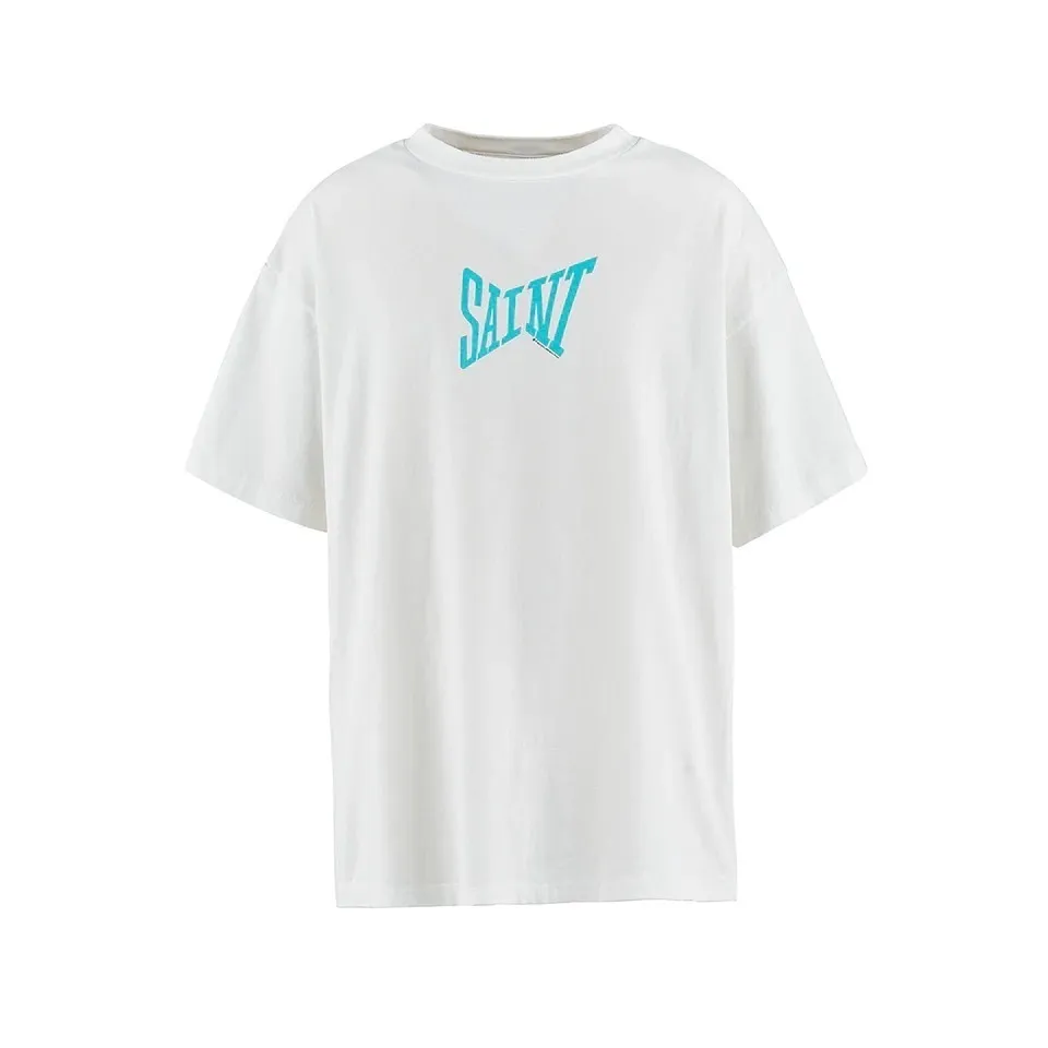 Saint Mxxxxxx  |Pullovers Unisex Street Style Cotton Logo T-Shirts