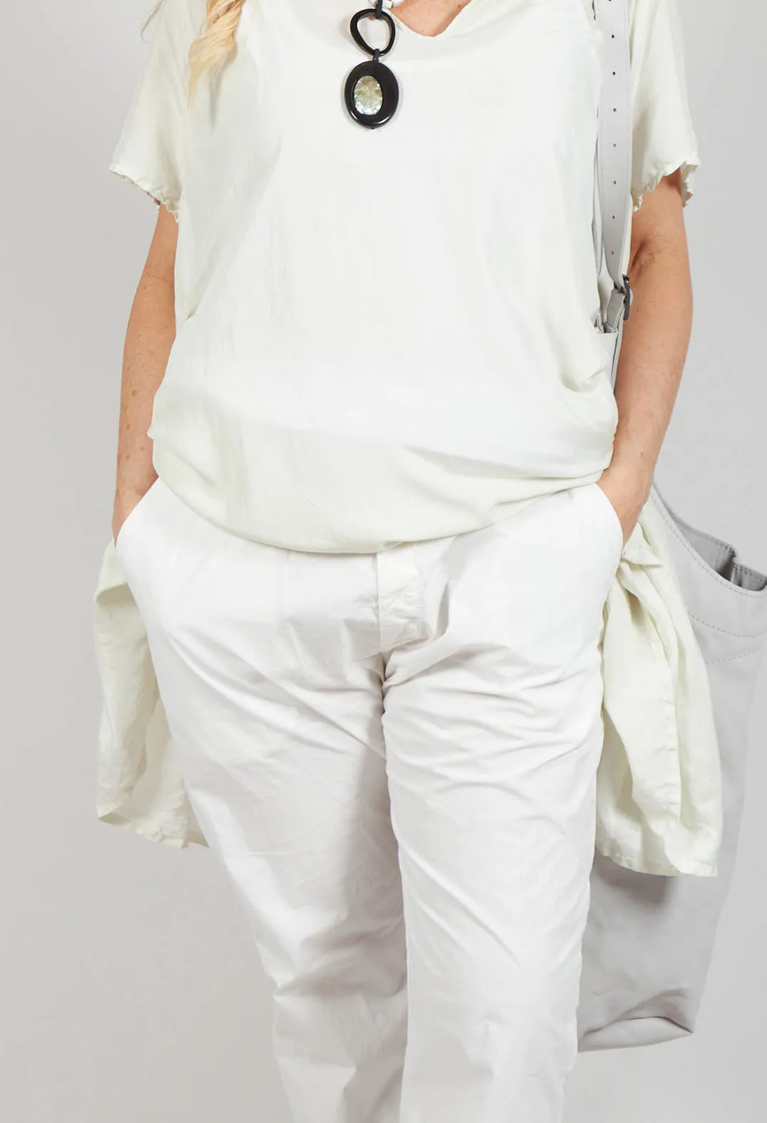 Slim Trousers TS in Milk