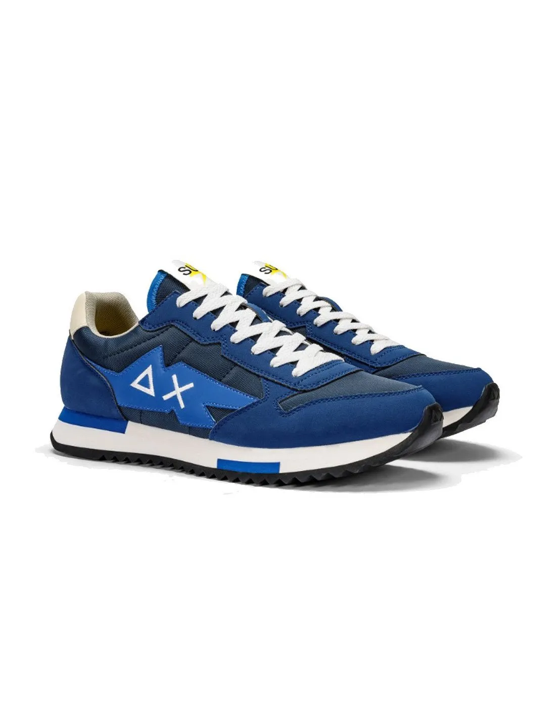 Sneakers Sun68 uomo Niki solid Z34120 blu navy