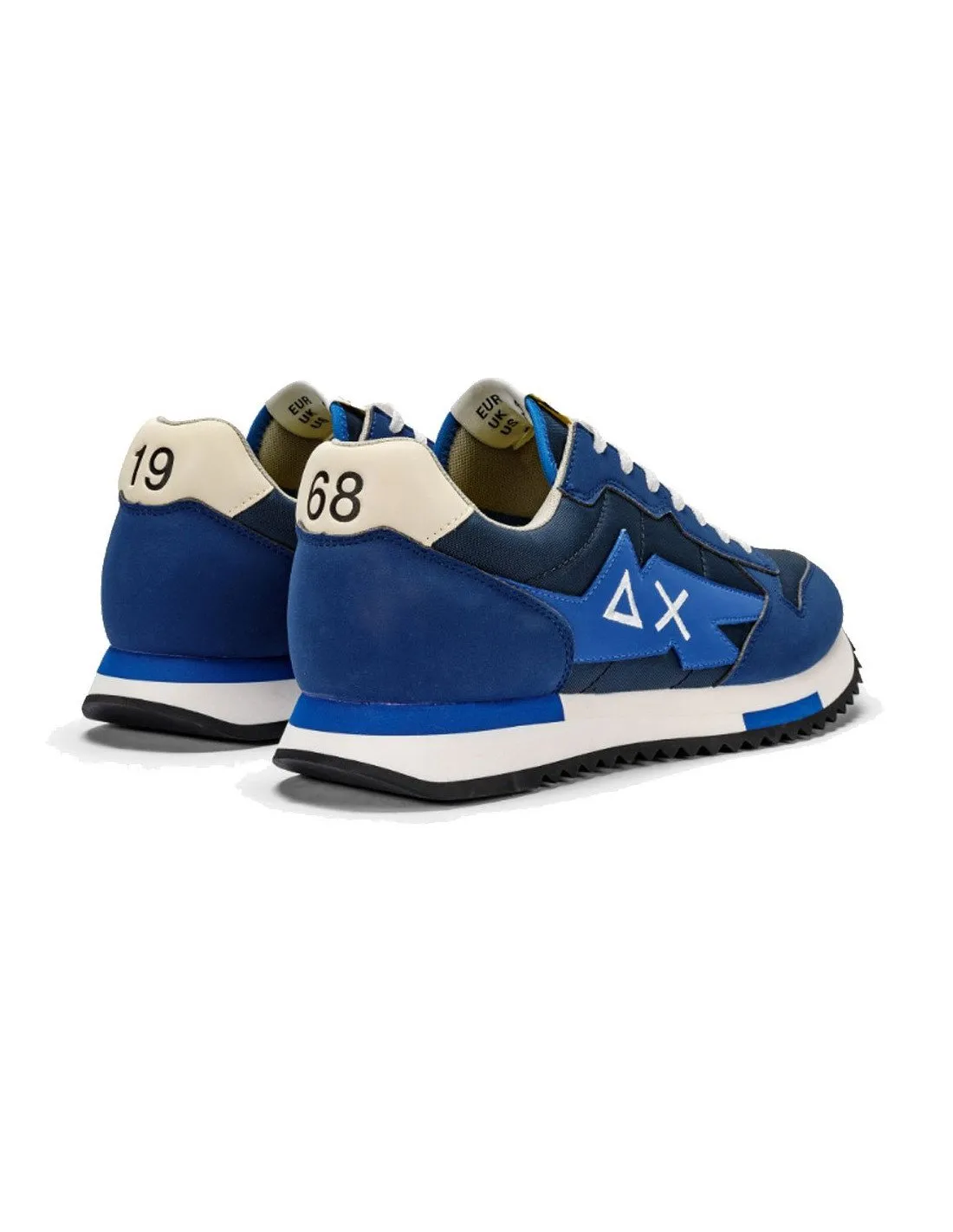 Sneakers Sun68 uomo Niki solid Z34120 blu navy