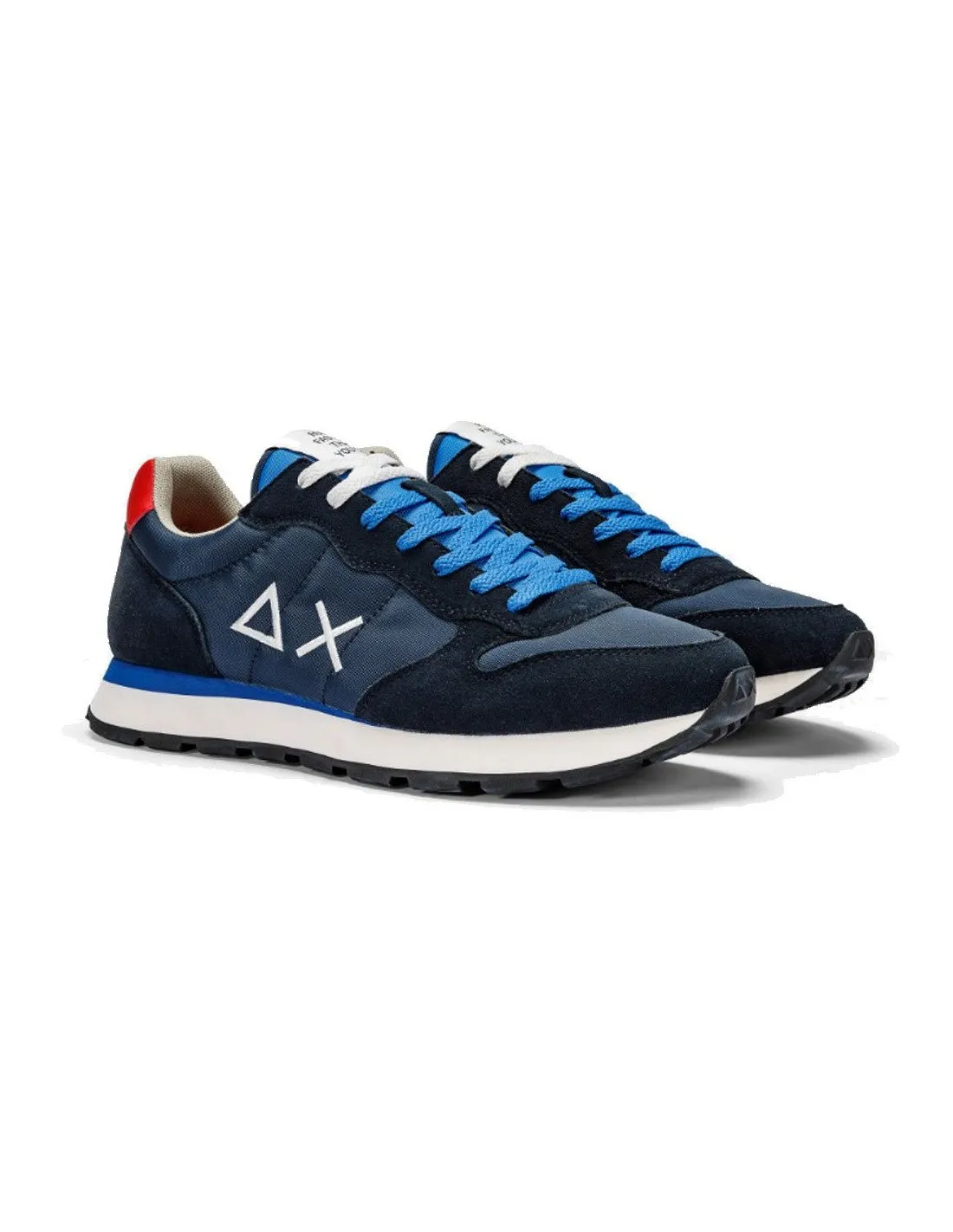 Sneakers Sun68 uomo Tom solid Z34101 blu navy