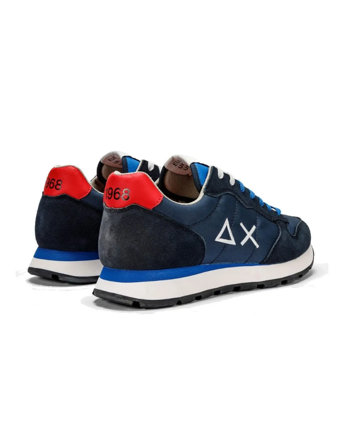 Sneakers Sun68 uomo Tom solid Z34101 blu navy