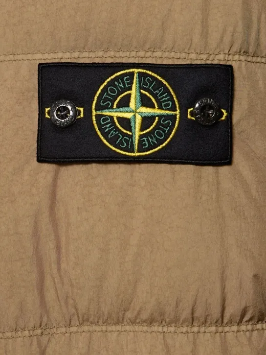 Stone Island   Hooded down jacket 