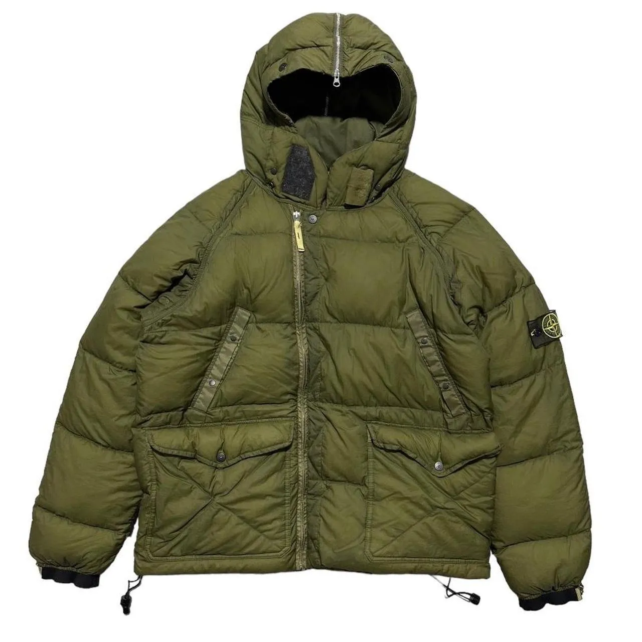 Stone Island Opaque Mesh Down Jacket