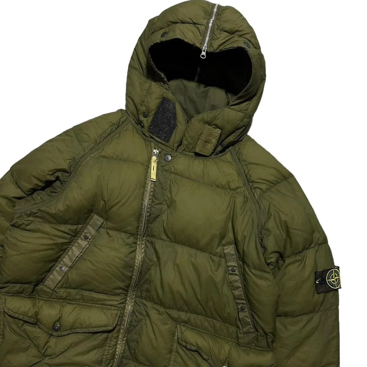 Stone Island Opaque Mesh Down Jacket