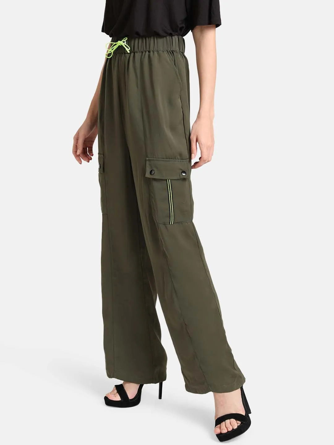 Straight Fit Utility Pants