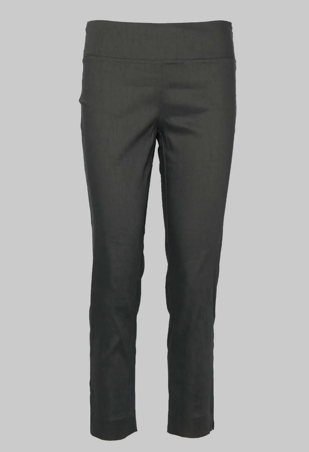 Straight Leg Trousers in Steel