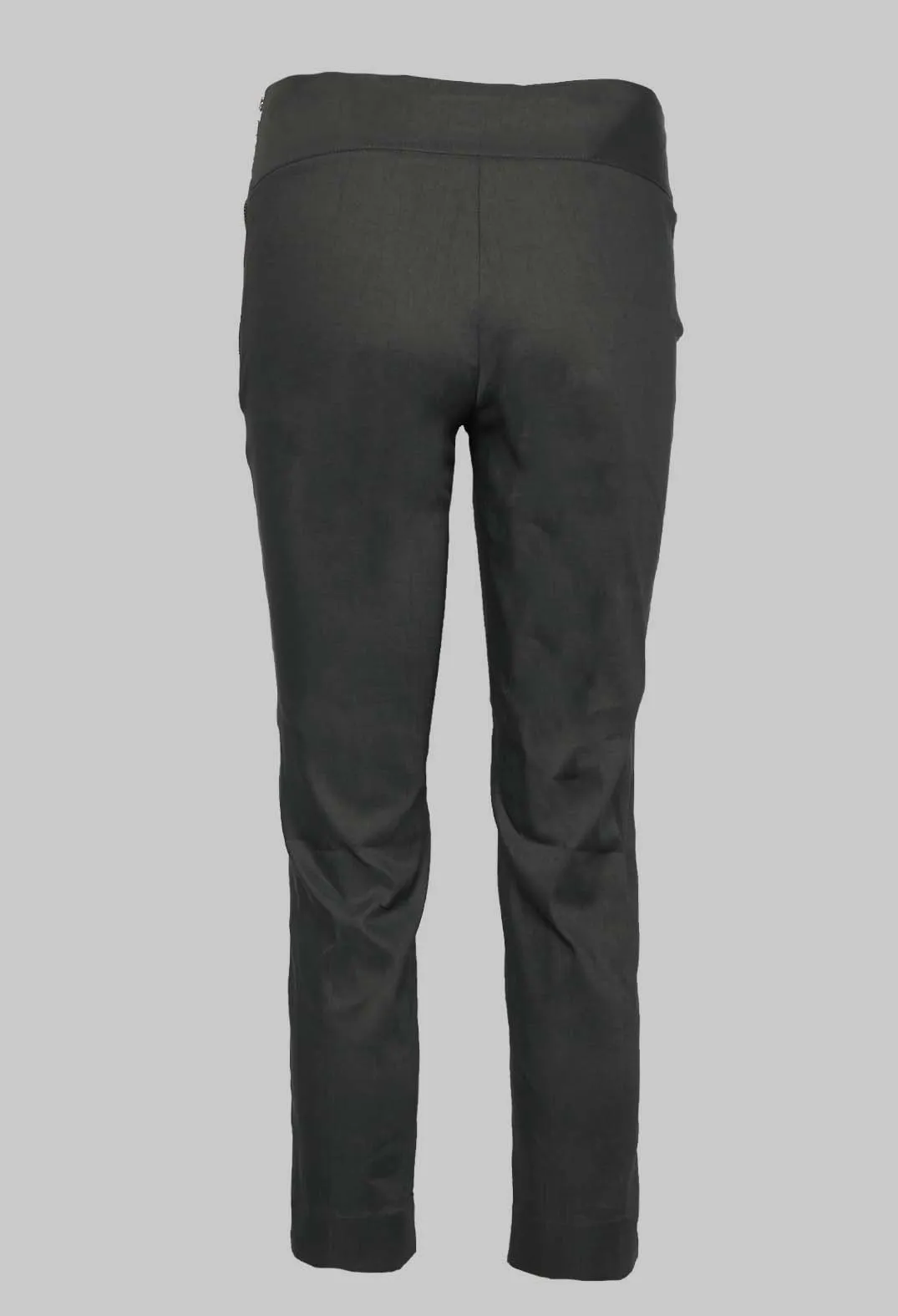 Straight Leg Trousers in Steel