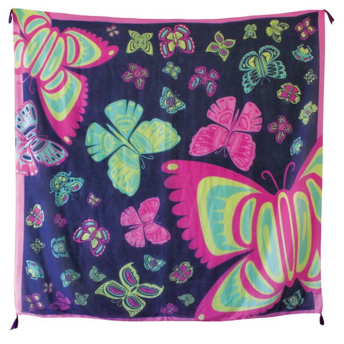 Tapestry Scarf - Butterflies by Paul Windsor