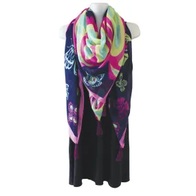 Tapestry Scarf - Butterflies by Paul Windsor