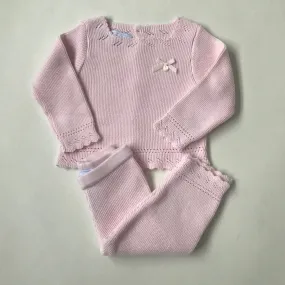 Tartine et Chocolat Pale Pink Cotton Outfit