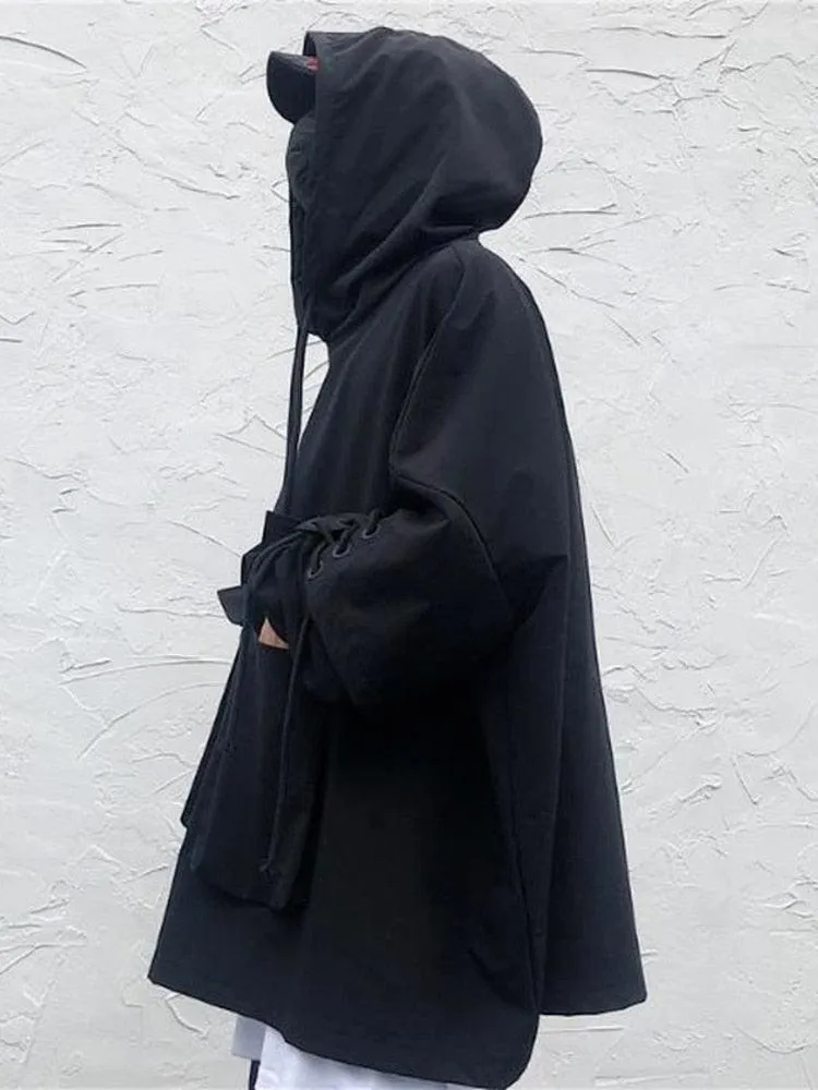 Techwear Hooded Sweatshirt