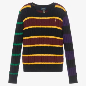 Teen Boys Cable Knit Sweater