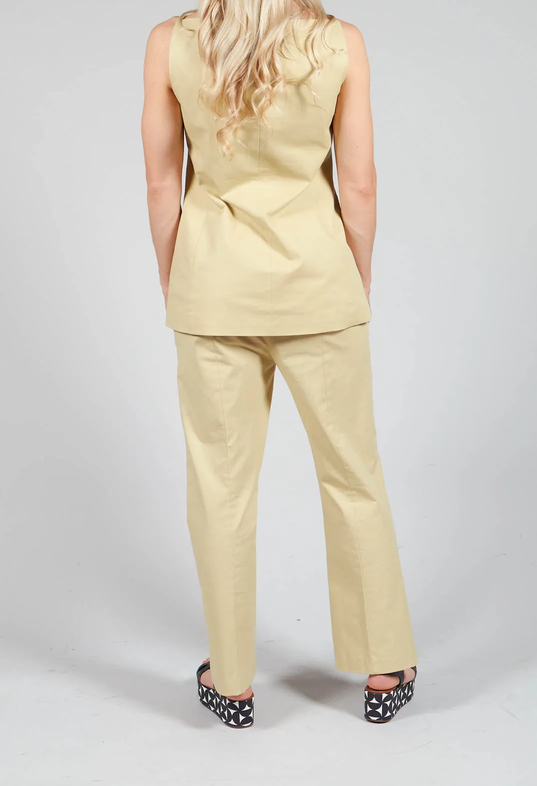 Trumpet Trousers in Pear Sorbet