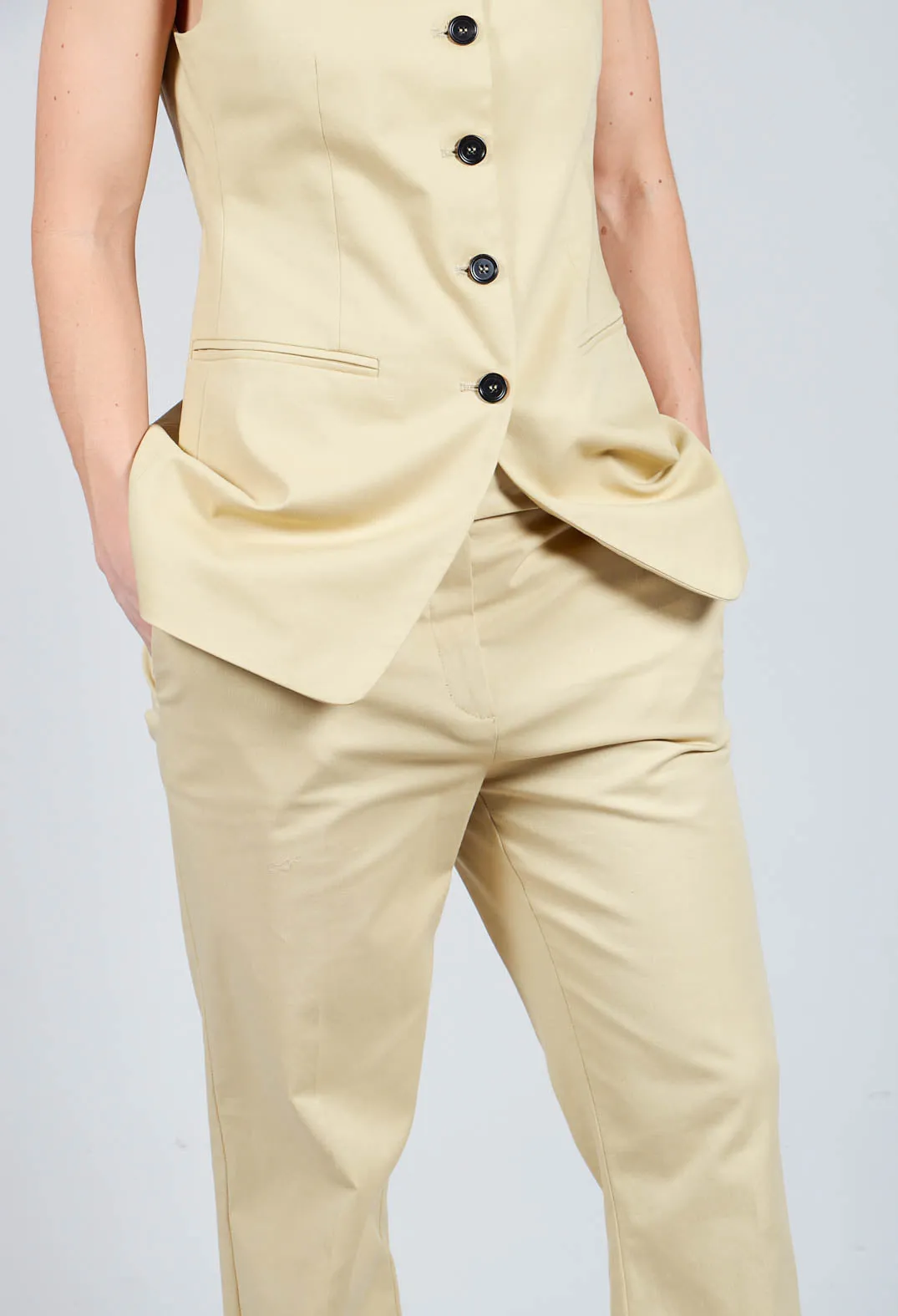 Trumpet Trousers in Pear Sorbet