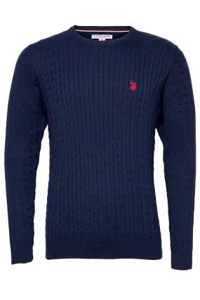 U.S. POLO ASSN. Knit Cable Archi Navy