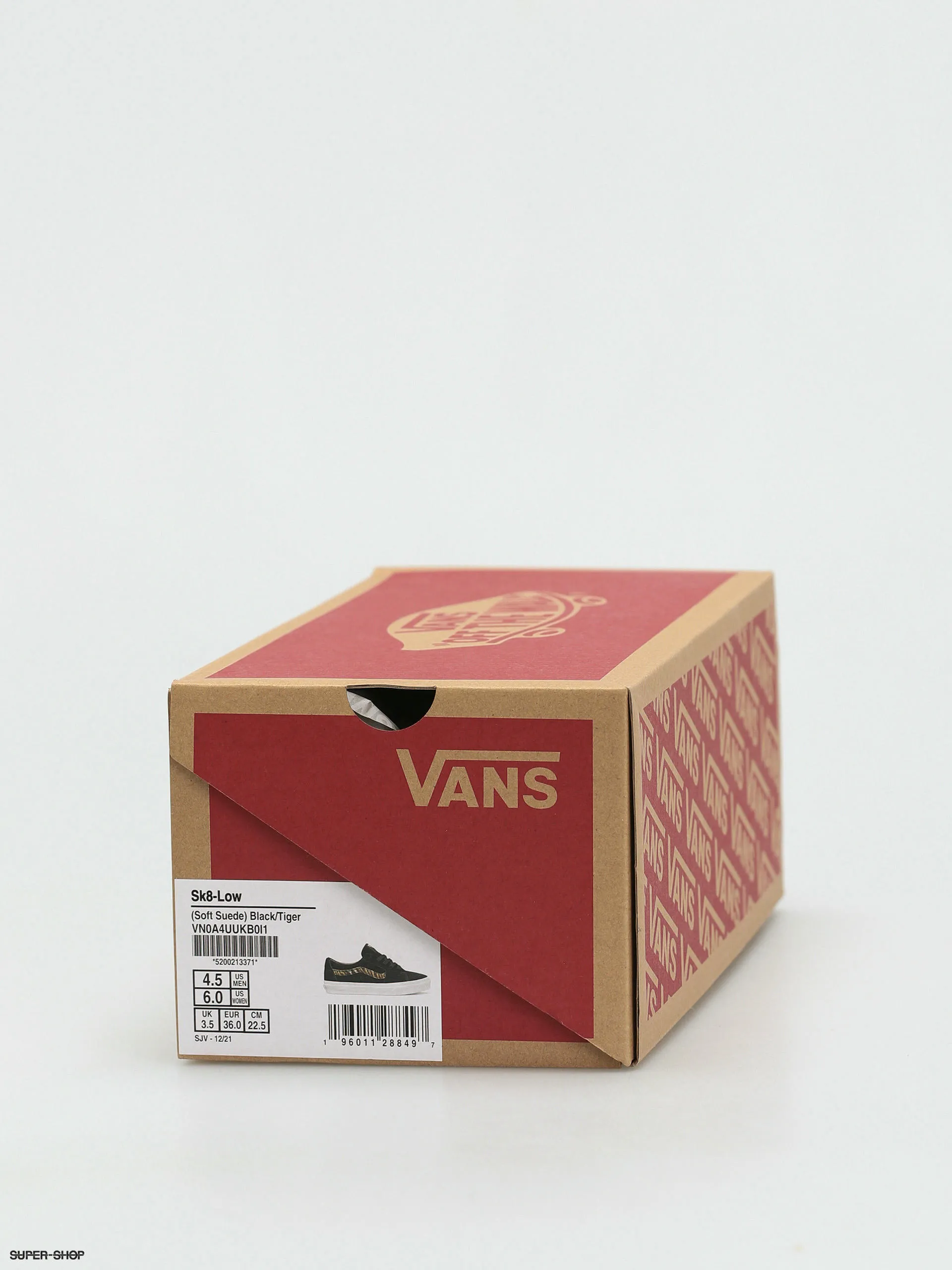 Vans Sk8 Low Shoes (soft suede/black/tiger)