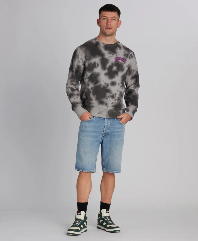 Vintage Creatures Crew | Glacier Grey Marle Tie Dye