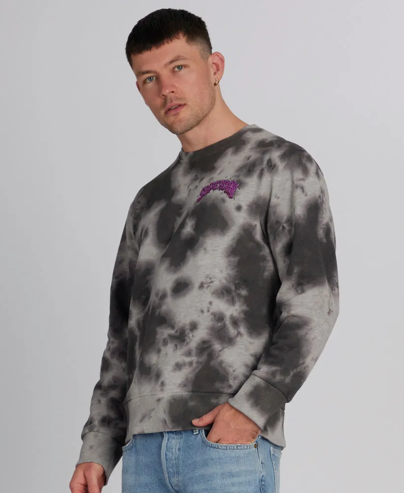 Vintage Creatures Crew | Glacier Grey Marle Tie Dye