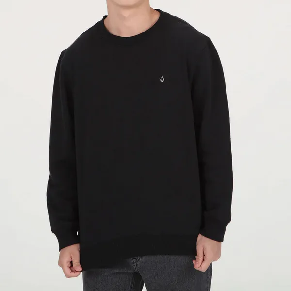 Volcom  |Pullovers Unisex Street Style Long Sleeves Plain Cotton