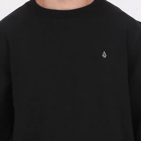 Volcom  |Pullovers Unisex Street Style Long Sleeves Plain Cotton