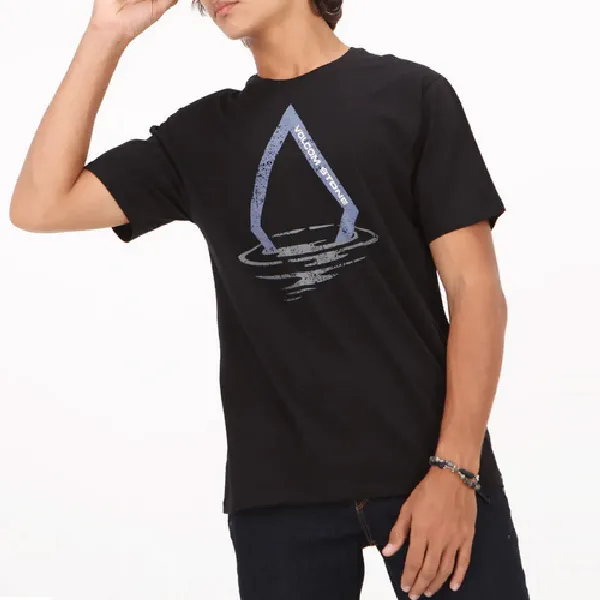 Volcom  |Pullovers Unisex Street Style Plain Cotton Short Sleeves