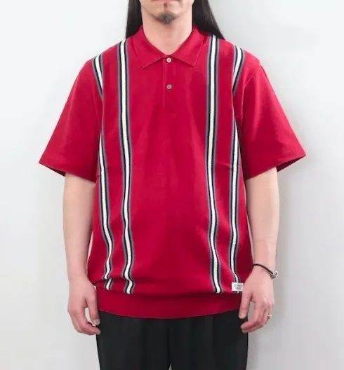 WACKO MARIA  |Pullovers Silk Street Style Cotton Short Sleeves Polos