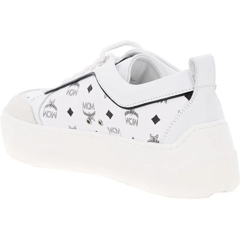 Women's MCM Skyward Monogram Platform Sneaker