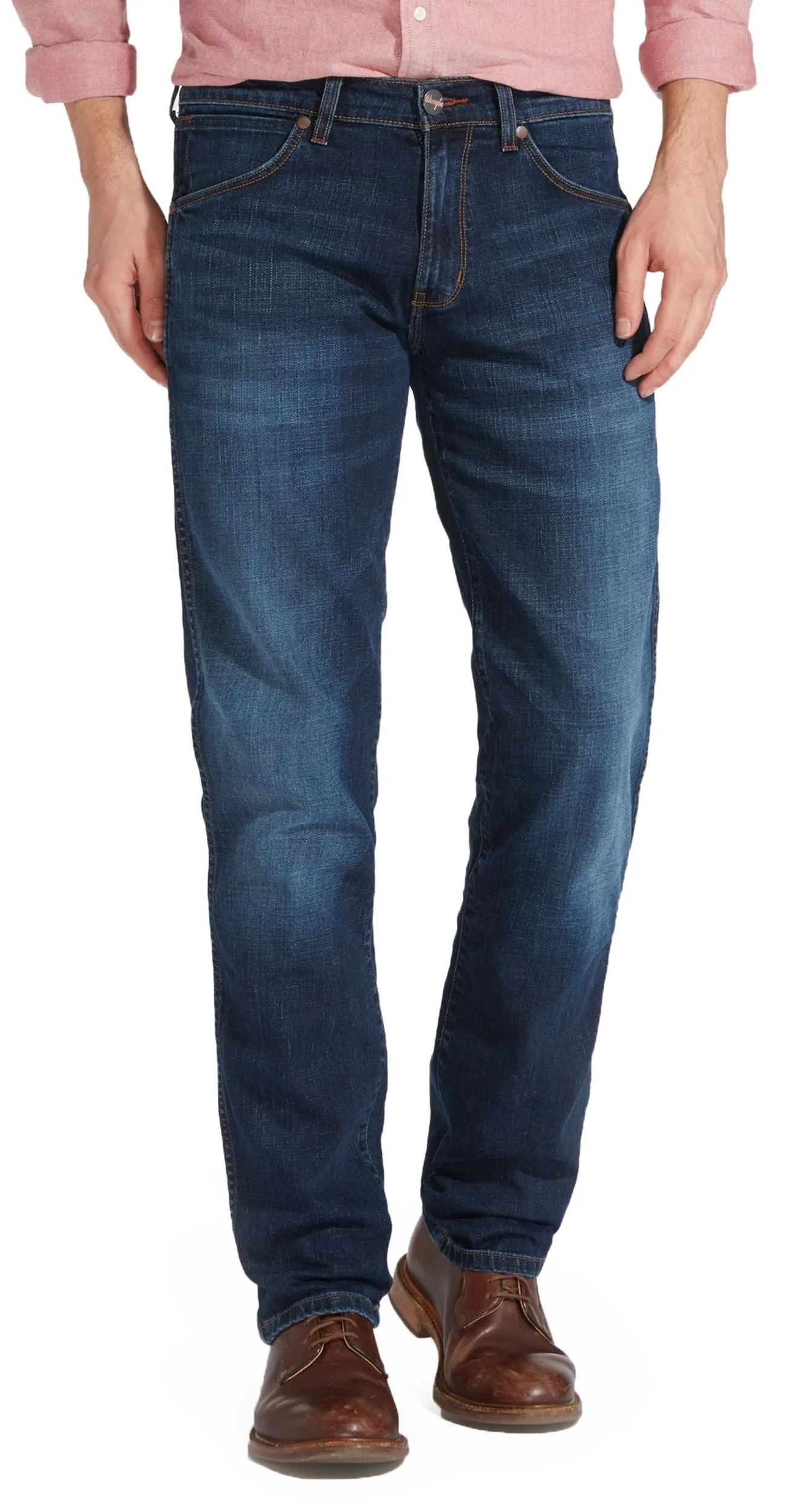 Wrangler Greensboro Modern Straight Denim Jeans El Camino