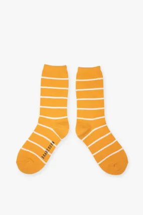 Yellow Stripe Socks