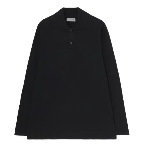 Yohji Yamamoto  |Pullovers Street Style Long Sleeves Plain Cotton Designers