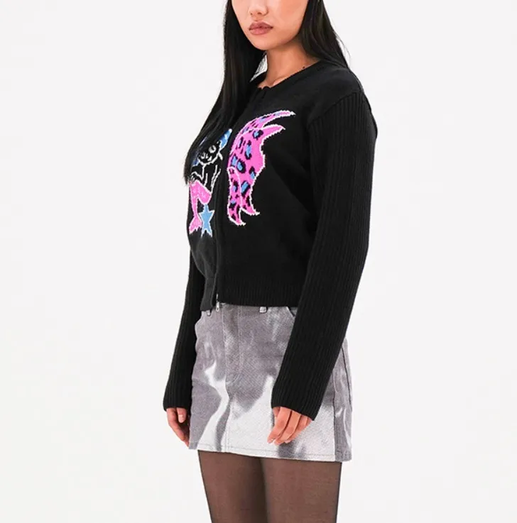 YOUTHBATH  |Star Casual Style Street Style Long Sleeves Plain Logo